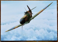 RAF Supermarine Spitfire MkI, Brian Knight, military aviation art