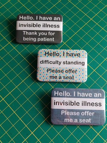 Hidden disability badge - hidden,