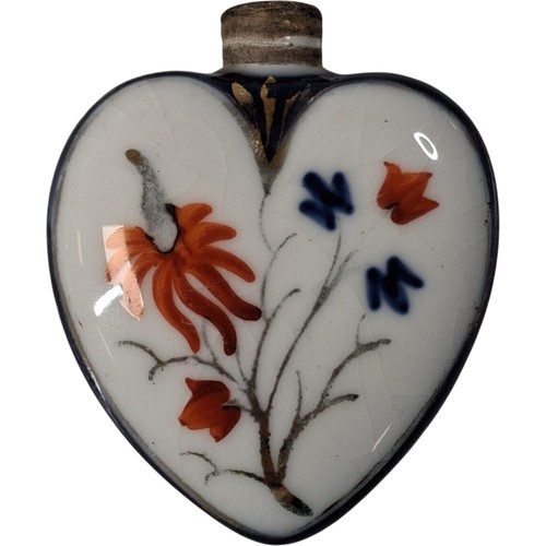 Chinese snuff bottle floral - snuff,