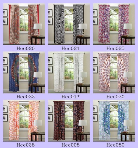 Indian window curtains hippie - indian,