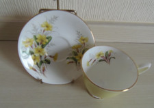 Beautiful Royal Albert coffee cup and saucer with primrose design