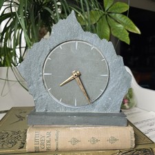 Vintage Desk Mantle Clock Set