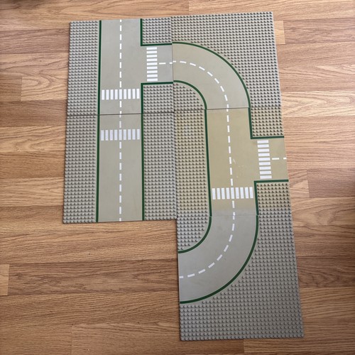 Vintage lego road - 5x,