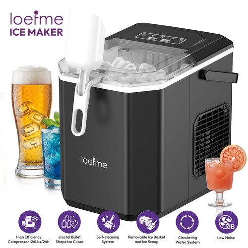 Portable ice maker countertop - ice,