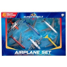 Super Wheelz Diecast Airplane