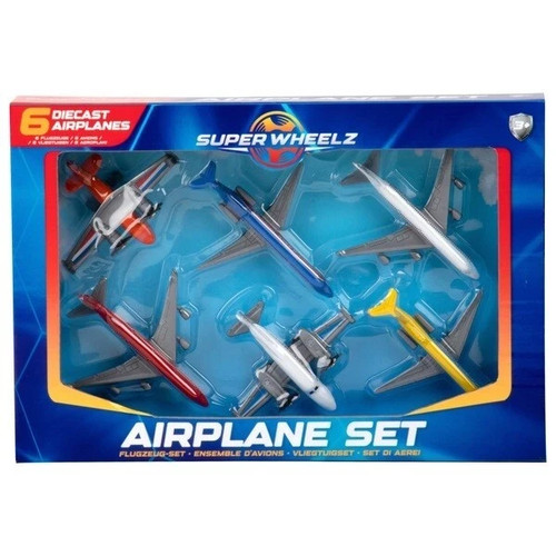 Super wheelz diecast airplane - wheelz,