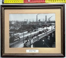Framed Black & White Print of