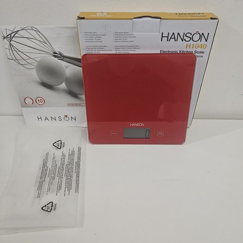 Hanson h1040 electronic - hanson,