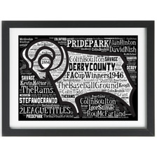 Derby County Legends Poster