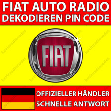 ✅FIAT RADIO DECODING PIN