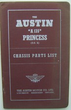 Austin a135 princess ds2 - austin, parts