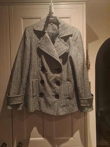 Ladies black and white - ladies, jacket