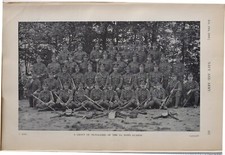 1915 WW1 PRINT GROUP OF SIGNALLERS OF THE 1st SCOTS GUARDS