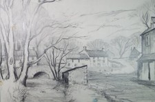 Original pencil drawing - drawing,