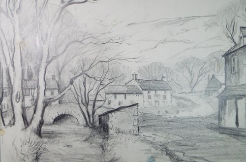 Original pencil drawing - original,