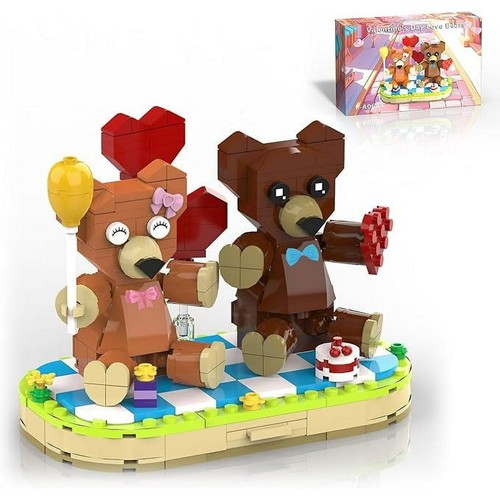 Valentine bear building - valentine’s,
