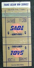 Matchbook TOVS Trans Ocean Van Service Removal Thru Liner BK1202