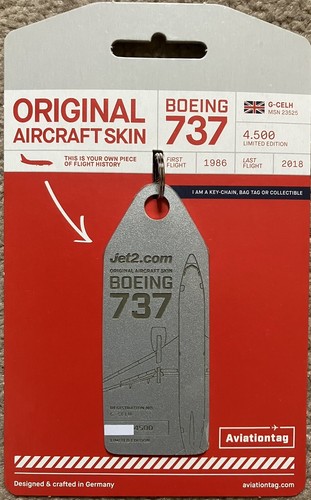 Aviationtag jet jet2 - jet2,