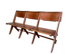 Reclaimed Solid Oak Folding