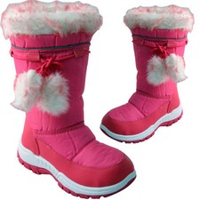 **GIRLS WINTER KIDS FUR SNOW