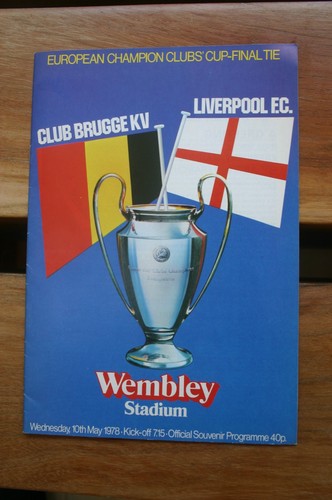 Club brugge liverpool - club, 1978