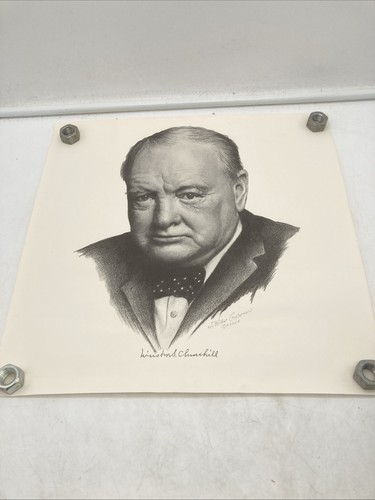 Antique winston churchill - winston, by