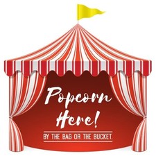 Popcorn Circus Tent PVC Party