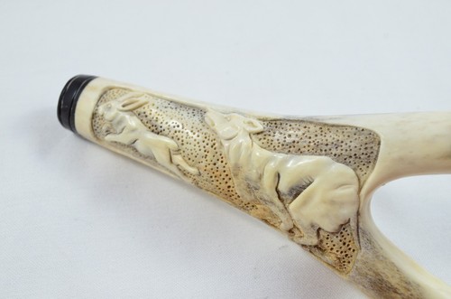New hand carved beautiful stag - new,