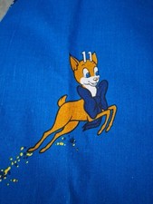 Babycham Linen Mix  Glass Cloth, NEW,  Genuine Vintage Item,cotton/linen Mix.