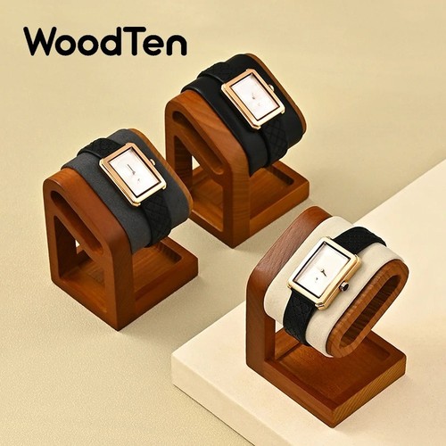 Wooden watch jewelry display - watch,