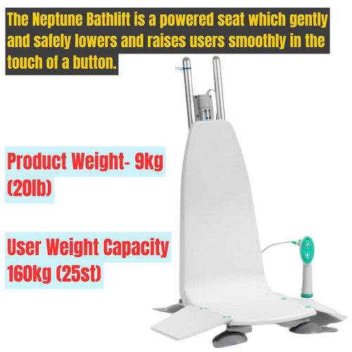 Neptune bathlift user weight - bathlift,