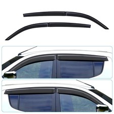 for Mitsubishi L200 Triton 2005-2015 Wind Deflectors Rain Guard Vent Sun Shade
