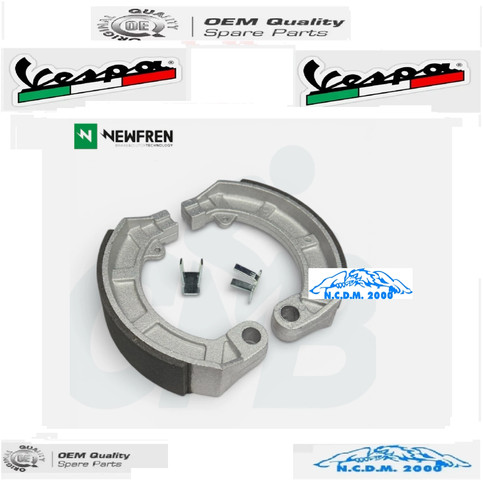 Gf0159 rear brake jaws - jaws, piaggio