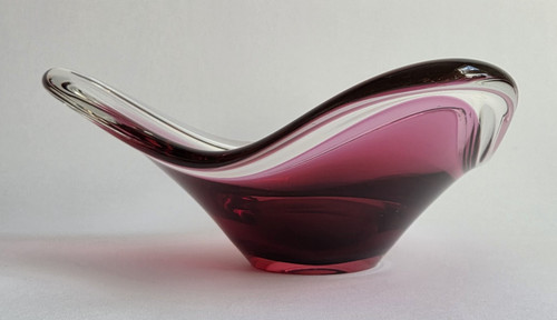 Red tricorn bowl - bowl, —