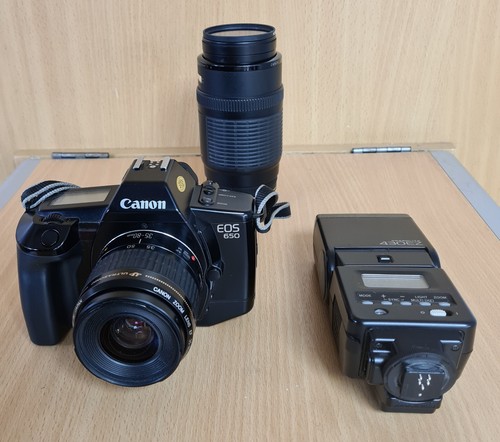 Canon eos 650 camera with - eos,