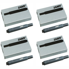 LAMY T10 Black Fountain Pen Ink Cartridges - Pack of 4 (20 Cartridges)