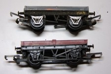 Triang/Hornby two flat wagons