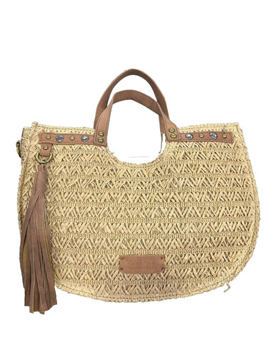 Women straw tote bag woven - women’s,