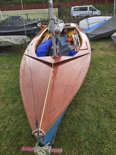 Duffing gp14 sailing dinghy - sailing,