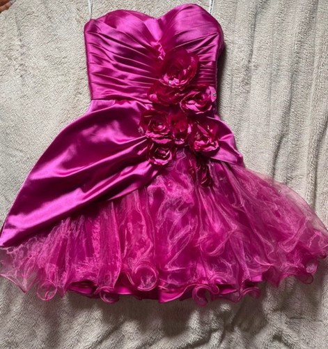 Pink prom dress - prom,