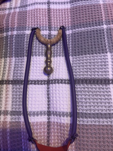 Brass handle gypsy catapult - handle,