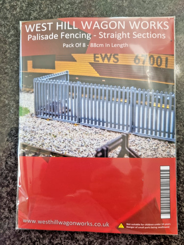 Palisade fencing straight - palisade,