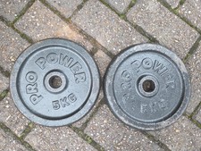 Pro Power 2 x 5kg Cast Iron