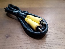 Victor 3C-2V Coaxial RCA Compostite TV Video signal Cable 75 ohms Coax Lead 