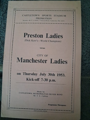 Preston ladies dick kerrs - ladies,