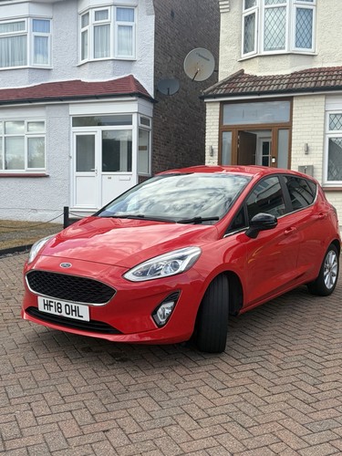 2018 ford fiesta titaniumx red - titaniumx,