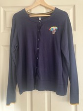 Joules Navy Cardigan Size 16