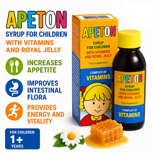 Apeton multivitamin syrup - apeton,