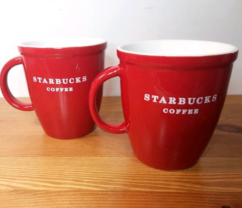 Starbucks coffee mugs red - 2,