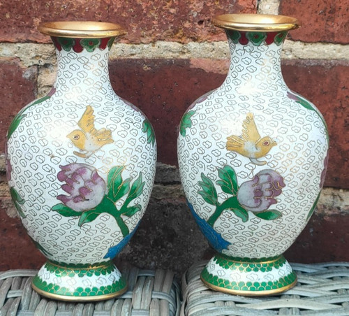 Chinese cloisonne filigree - chinese,